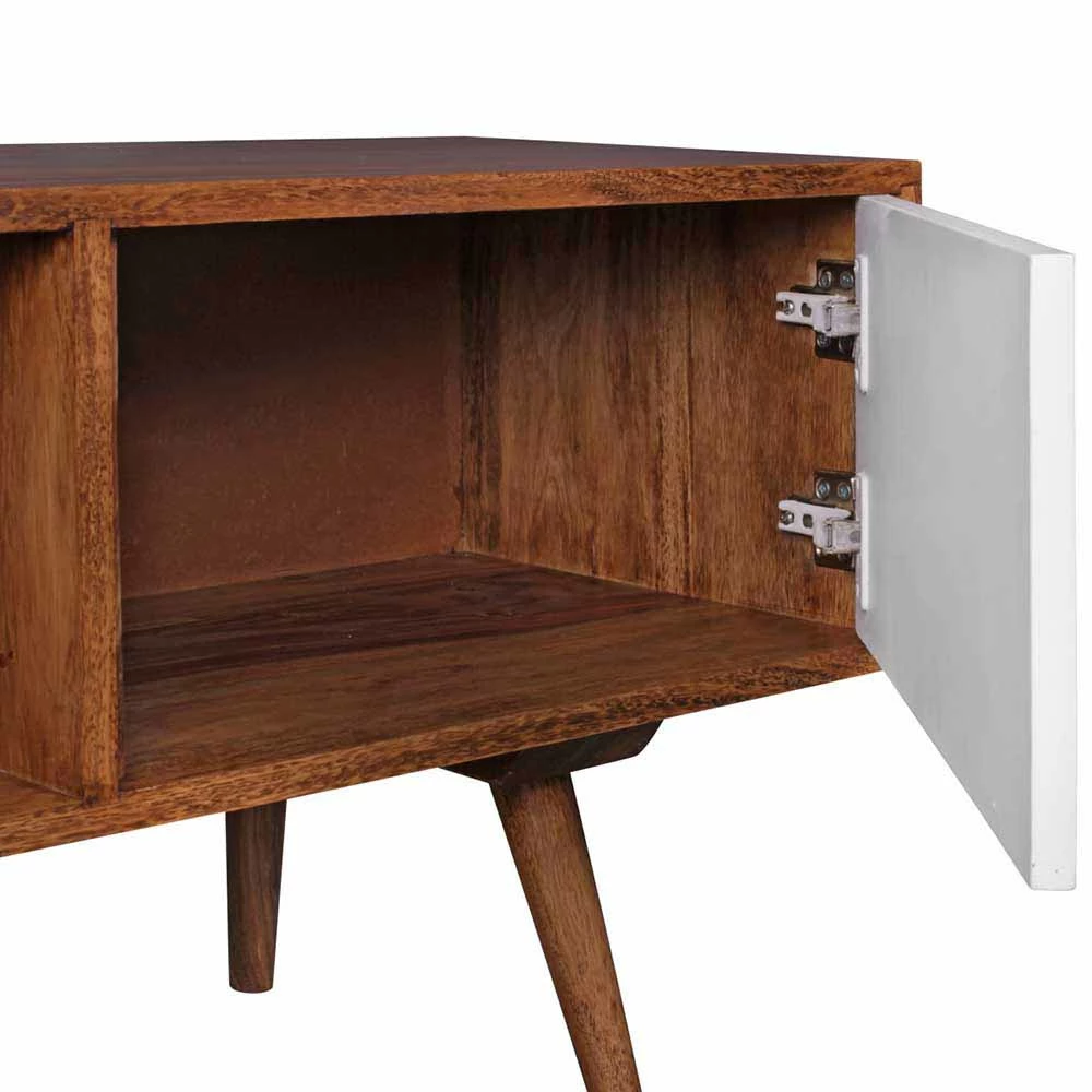 Massivholz TV Schrank Cospic Im Mid Century Stil 8 Massivholz TV Schrank Cospic Im Mid Century Stil – Bild 6