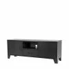 Metall Spind Design TV Lowboard In Schwarz - Eikessa 2 Metall Spind Design TV Lowboard In Schwarz - Eikessa -Lana Sales metall spind design tv lowboard in schwarz 2 tuerig schublade fach eikessa f