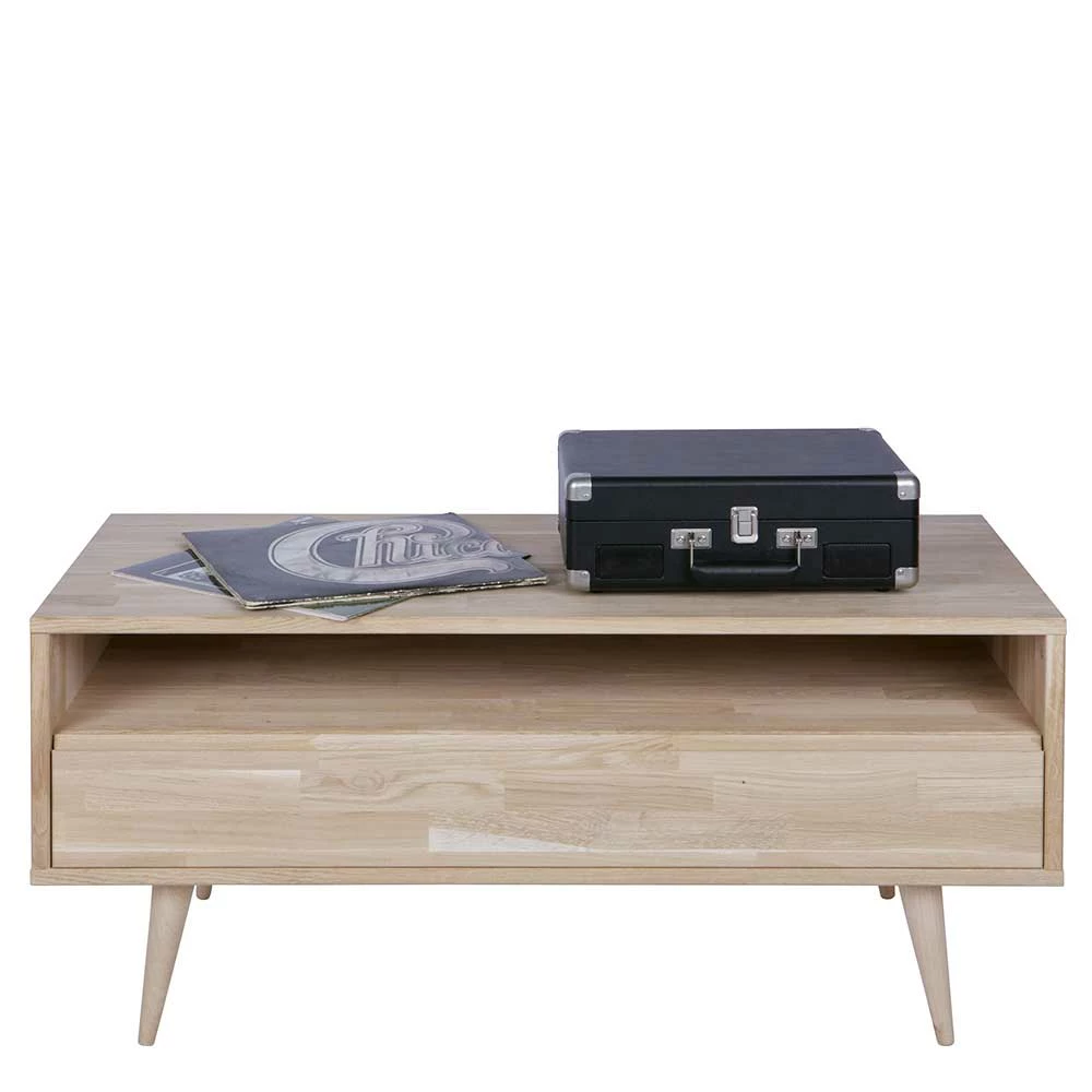 Mid Century TV Unterschrank Page Aus Eiche Teilmassiv 4 Mid Century TV Unterschrank Page Aus Eiche Teilmassiv – Bild 2