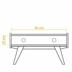 Midcentury Wildeiche TV Bank Mit Fach - Hardus 9 Midcentury Wildeiche TV Bank Mit Fach - Hardus -Lana Sales midcentury wildeiche tv bank mit fach geoeltes massivholz hardus 03