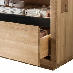 Moderner TV Unterschrank Aus Wildeiche - Embleys -Lana Sales moderner tv unterschrank aus wildeiche mit einer schublade fach embleys 04