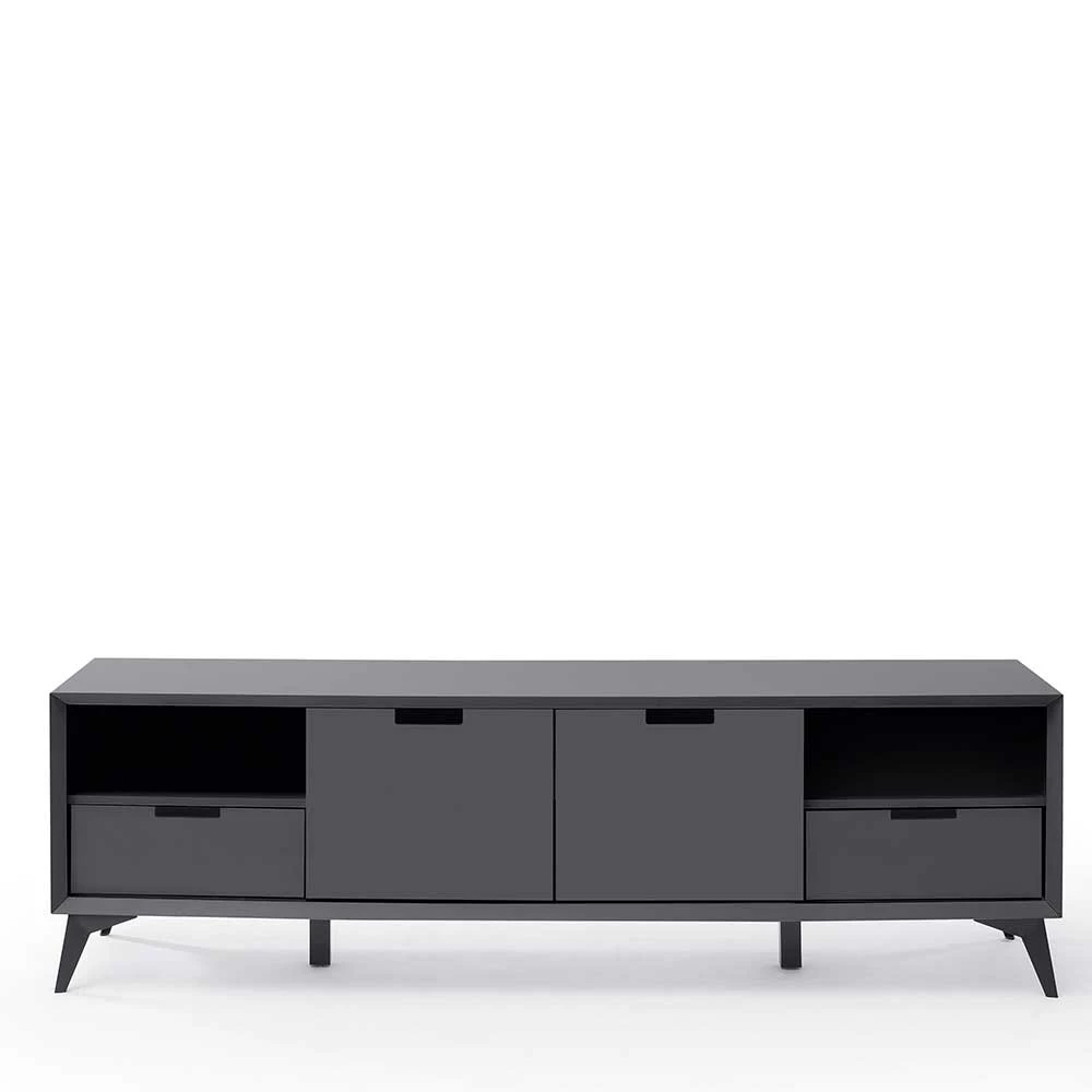 Moderner TV Unterschrank In Weiß & Grau - Vadids 8 Moderner TV Unterschrank In Weiß & Grau - Vadids – Bild 6