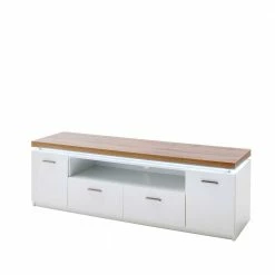 Moderner Unterschrank Für TV Mit LED - Nusenia