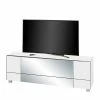 Modernes TV Element In Weiß Mit Spiegel - Ilussiana -Lana Sales modernes tv element in weiss mit spiegel 181 cm breit ilussiana f