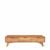 Naturholz TV Element Mit 3 Schubladen - Junola 1 Naturholz TV Element Mit 3 Schubladen - Junola -Lana Sales naturholz tv element mit 3 schubladen aus kernbuche 134x33x40 cm junola f
