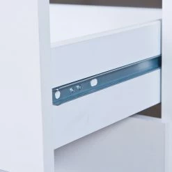 Niedrige Kommode Danjala In Weiß -Lana Sales niedrige kommode weiss 6 schubladen danjala 03