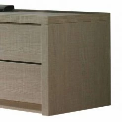 Niedriger TV Schrank Cranessa Mit Zwei Schubladen -Lana Sales niedriger tv schrank zwei schubladen dekor sonoma eiche cranessa 02