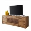 Niedriges Sideboard Troncon Aus Wildeiche Massivholz -Lana Sales niedriges sideboard aus wildeiche massivholz fuer tv troncon f