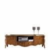 Oppulentes TV Board Im Italienischen Stil - Carlenna -Lana Sales oppulentes tv board im italienischen stil in nussbaum gold carlenna f