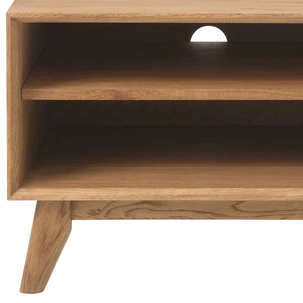 Retrostil TV Bank In Eichefarben - Scarmy 5 Retrostil TV Bank In Eichefarben - Scarmy – Bild 3