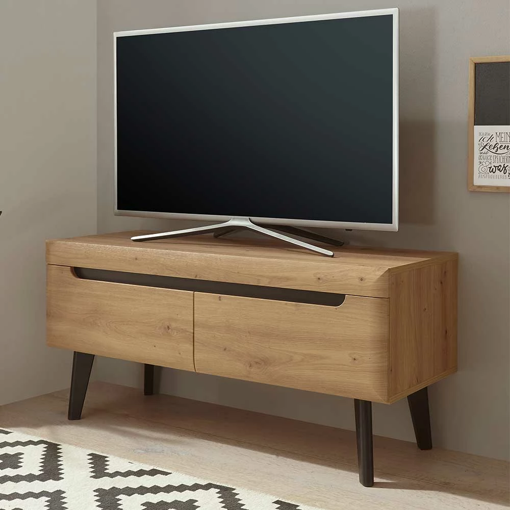 Scandi Chic TV Board 107 Cm Breit - Olcian 4 Scandi Chic TV Board 107 Cm Breit - Olcian – Bild 2