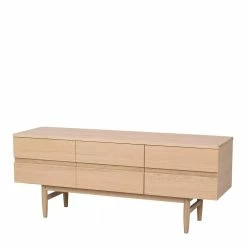 Scandi Chic TV Lowboard Mit Drei Türen - Emju