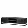 Schwarzer TV Unterschrank Im Industry Stil - Esturado 2 Schwarzer TV Unterschrank Im Industry Stil - Esturado -Lana Sales schwarzer tv unterschrank im industry stil aus massivholz metall esturado f