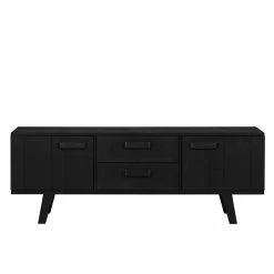 Schwarzes TV Board Aus Kiefernholz - Kleera