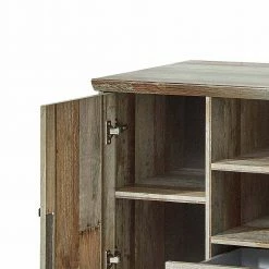 Shabby Chic TV Board In Treibholz Optik - Curacon -Lana Sales shabby chic tv board in treibholz optik mit viel stauraum curacon 03