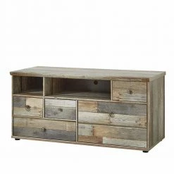 Shabby Chic TV Element Mit 4 Schubladen - Curacon