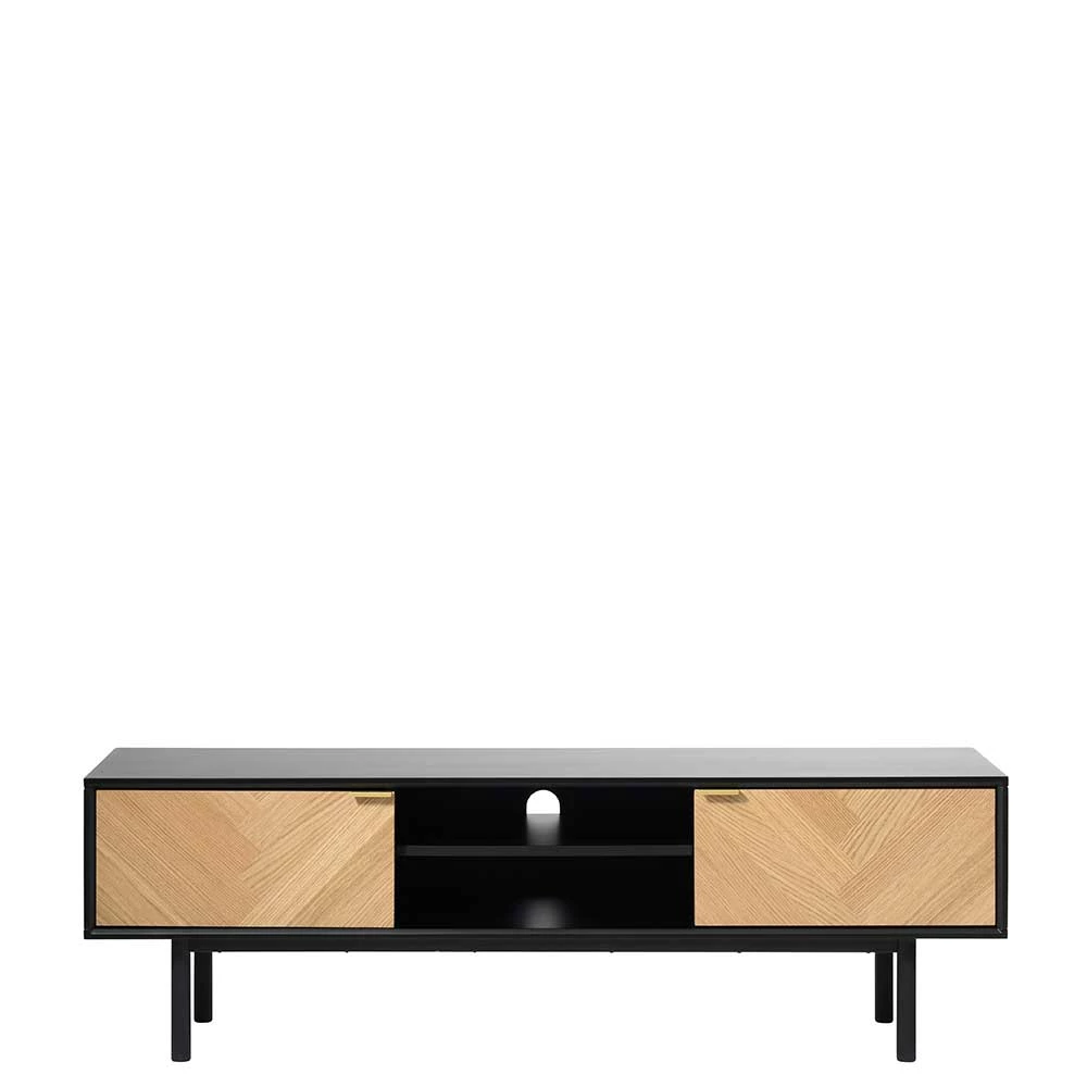 Skandi Design TV Tisch Mit 2 Türen & 2 Fächern - Carneys 5 Skandi Design TV Tisch Mit 2 Türen & 2 Fächern - Carneys – Bild 3