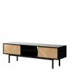 Skandi Design TV Tisch Mit 2 Türen & 2 Fächern - Carneys -Lana Sales skandi design tv tisch mit 2 tueren 2 faechern in schwarz eiche carneys f