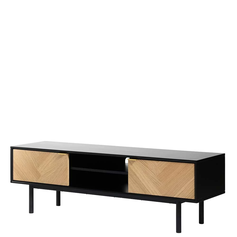 Skandi Design TV Tisch Mit 2 Türen & 2 Fächern - Carneys 3 Skandi Design TV Tisch Mit 2 Türen & 2 Fächern - Carneys