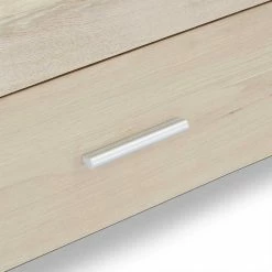 Teilmassives Eiche TV Board In Weiß Geölt - Inviama -Lana Sales teilmassives eiche tv board in weiss geoelt mit zwei schubladen inviama 05