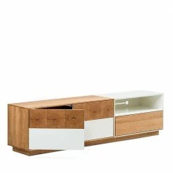 Topp Fernseher Unterschrank 200 Cm Breit - Smonia -Lana Sales topp fernseher unterschrank 200 cm breit in weiss eiche smonia 02