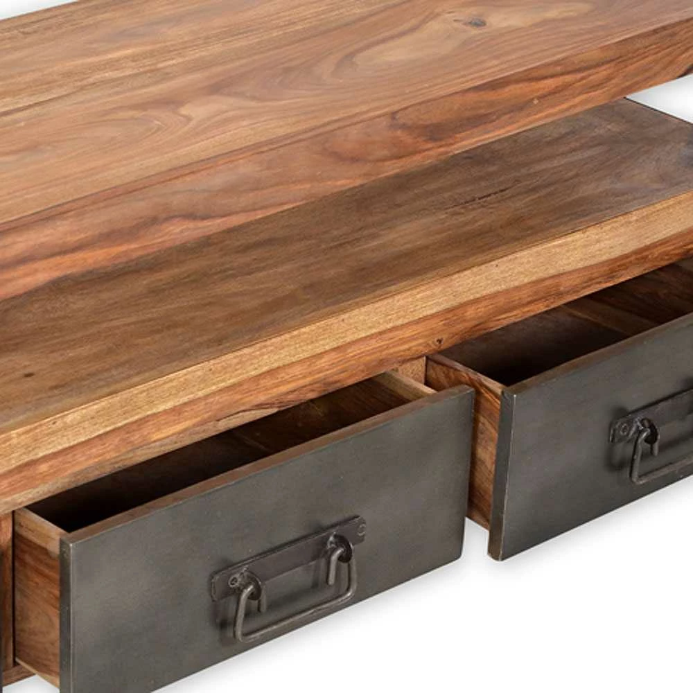 TV-Bank Mendoza Aus Akazie Massivholz 7 TV-Bank Mendoza Aus Akazie Massivholz – Bild 5