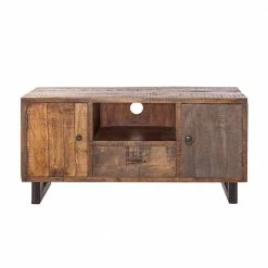 Lana Sales -Lana Sales tv board aus recyclingholz mango sandgestrahlt metall bahiro 01