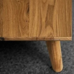 TV Board Aus Wildeiche Massivholz & MDF - Diesta -Lana Sales tv board aus wildeiche massivholz mdf in natur weiss diesta 03