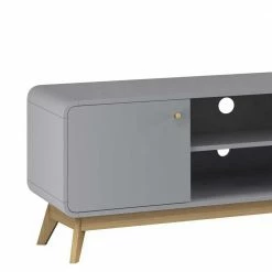 TV Board Im Skandinavischen Stil - Wavan -Lana Sales tv board im skandinavischen stil in grau eiche dekor wavan 04