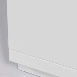 TV Board In Weiß & Eiche Furnier - Vintilias -Lana Sales tv board in weiss eiche furnier mit soft close schubladen tuer vintilias 04