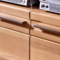 TV Board Jaena Aus Kernbuche Lackiert -Lana Sales tv board kernbuche lackiert 130 cm breit jaena 05