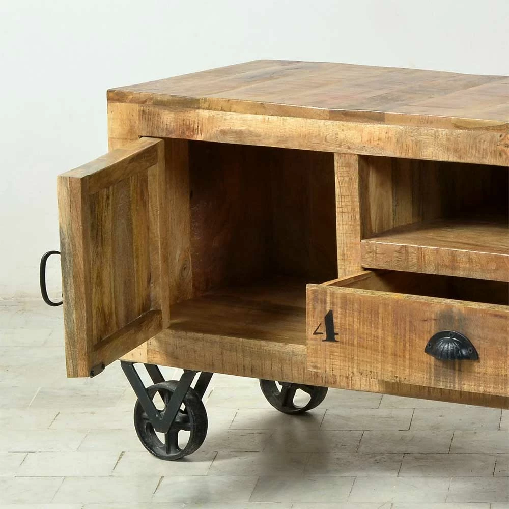 TV Board Indri Auf Rollen 6 TV Board Indri Auf Rollen – Bild 4