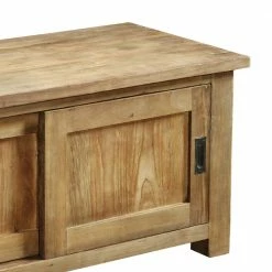 TV Board Pilica Mit Schiebetüren -Lana Sales tv board schiebetueren teak massiv pilica 06