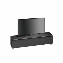 Lana Sales -Lana Sales tv board schwarz glas klappe stoff iseon 01