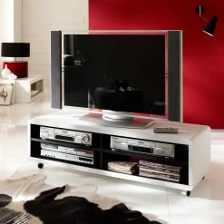 TV Board Dosa In Weiß -Lana Sales tv board weiss rollen dosa 01