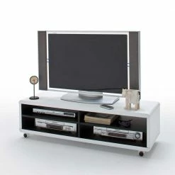 TV Board Dosa In Weiß -Lana Sales tv board weiss rollen dosa 05