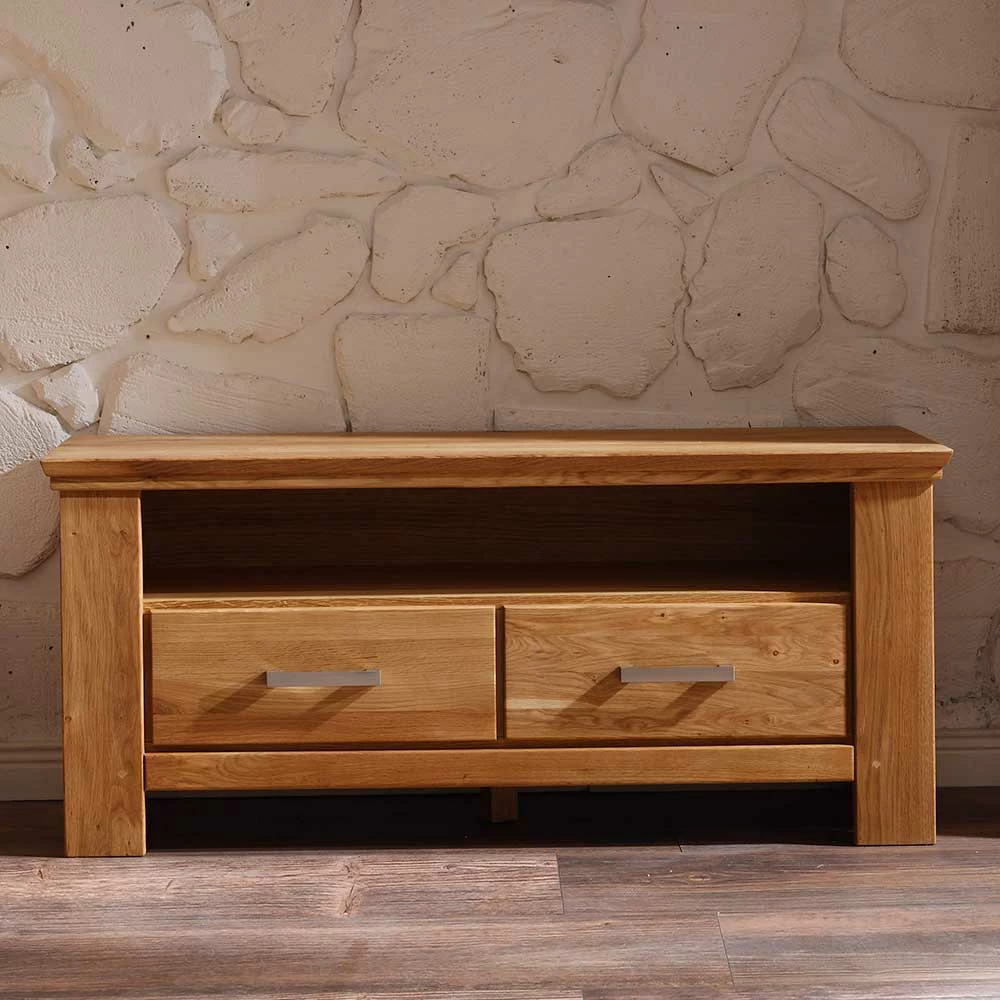 TV Board Ladressa Aus Wildeiche 4 TV Board Ladressa Aus Wildeiche – Bild 2