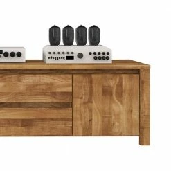 TV Board Nadalia Aus Wildeiche Massivholz -Lana Sales tv board wildeiche massivholz 150 cm nadalia 03