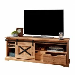 TV Kommode Im Mexikanischen Landhaus Look - Ele -Lana Sales tv kommode im mexikanischen landhaus look aus wildeiche metall ele 03