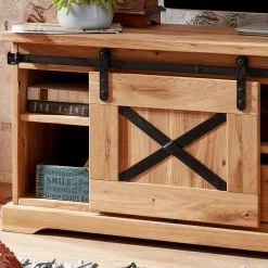 TV Kommode Im Mexikanischen Landhaus Look - Ele -Lana Sales tv kommode im mexikanischen landhaus look aus wildeiche metall ele 04