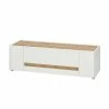 TV Kommode Mit Griffmulden - Nonessia -Lana Sales tv kommode mit griffmulden in weiss wildeiche nachbildung nonessia f
