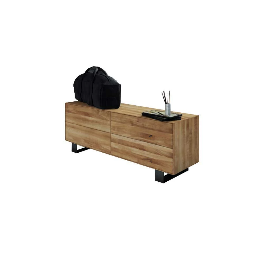 TV Kommode Manzey Aus Wildeiche Massivholz 3 TV Kommode Manzey Aus Wildeiche Massivholz