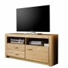 TV Lowboard Landuva Aus Asteiche Hell Geölt -Lana Sales tv lowboard asteiche hell geoelt 1 tuerig mit zwei schubladen 128cm breit landuva f