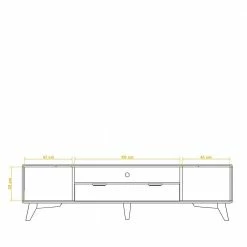 TV Lowboard Aus Kernbuche Massivholz Geölt - Junola I -Lana Sales tv lowboard aus kernbuche massivholz geoelt mit 180 cm breite junola i 02