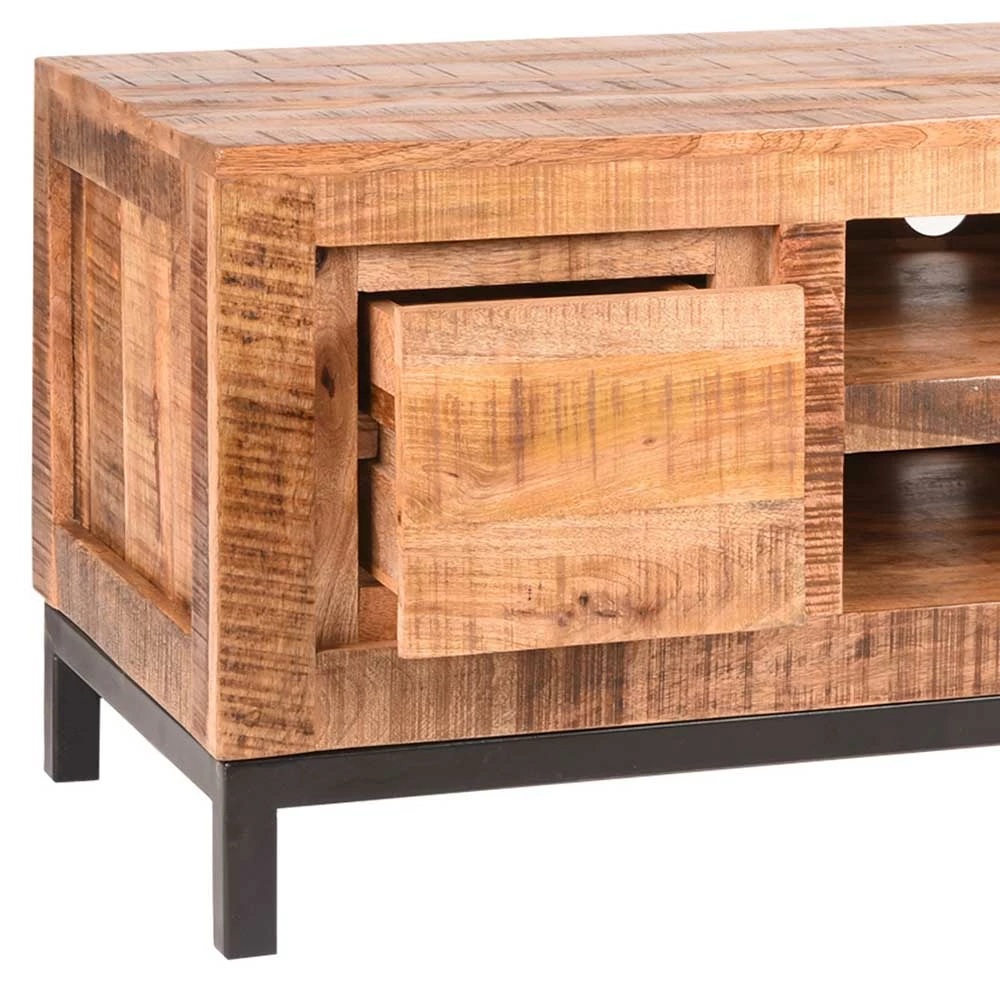 TV Lowboard Aus Mangobaum Massivholz - Mustricanu 8 TV Lowboard Aus Mangobaum Massivholz - Mustricanu – Bild 6