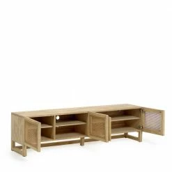 TV Lowboard Aus Wiener Geflecht Rattan - Uniaka -Lana Sales tv lowboard aus wiener geflecht rattan und mindi massivholz uniaka 02
