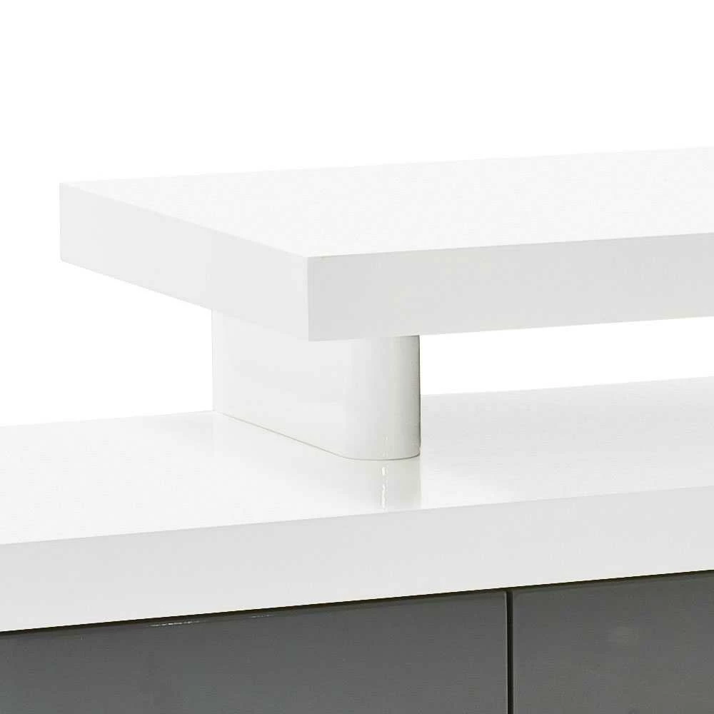 TV-Lowboard Mali In Hochglanz Weiß 5 TV-Lowboard Mali In Hochglanz Weiß – Bild 3