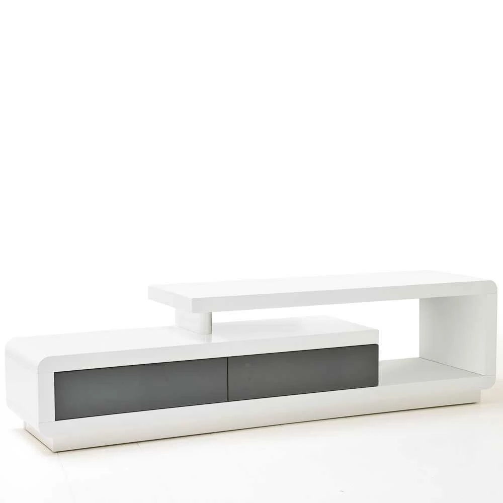 TV-Lowboard Mali In Hochglanz Weiß 7 TV-Lowboard Mali In Hochglanz Weiß – Bild 5