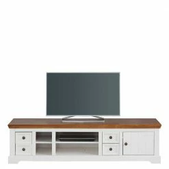 TV Lowboard Im Landhausstil - Embaly 10 TV Lowboard Im Landhausstil - Embaly -Lana Sales tv lowboard im landhausstil in weiss walnuss aus kiefer embaly 02