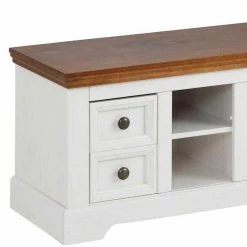 TV Lowboard Im Landhausstil - Embaly 12 TV Lowboard Im Landhausstil - Embaly -Lana Sales tv lowboard im landhausstil in weiss walnuss aus kiefer embaly 04